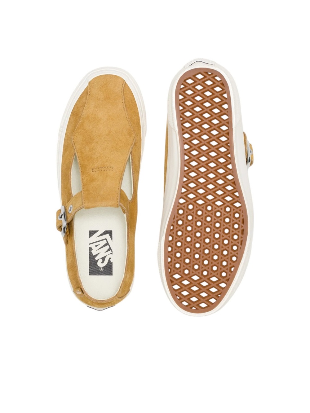 Vans 93 LX Mary Jane Suede in Gold, W 7.5 - Picture 7 of 9